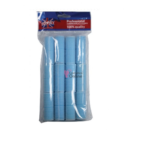 Bigudiuri cu arici si cu burete RONNEY 20/63 mm, set de 12 buc, art RA 00009